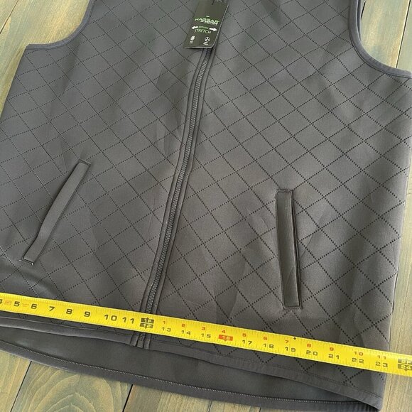 Haggar Quilted Lightweight’s Stretch Vest in Gray - Men's Size XL - NWT (S8) - Picture 4 of 6